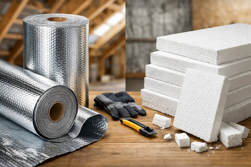 Izolație reflectivă versus polistiren - ce alegi? - Isoflect Insulation