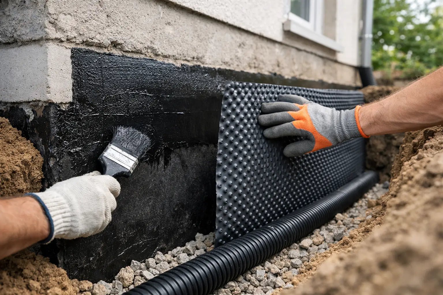 Izolație subsol contra umezelii, făcută corect - Isoflect Insulation