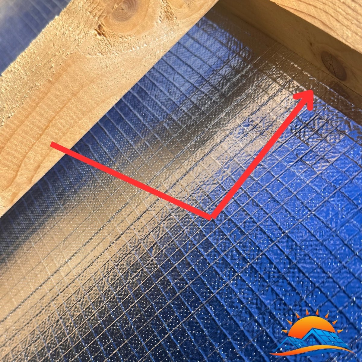 Roof Pro - membrană de acoperiș cu funcție de izolare termică - Isoflect Insulation