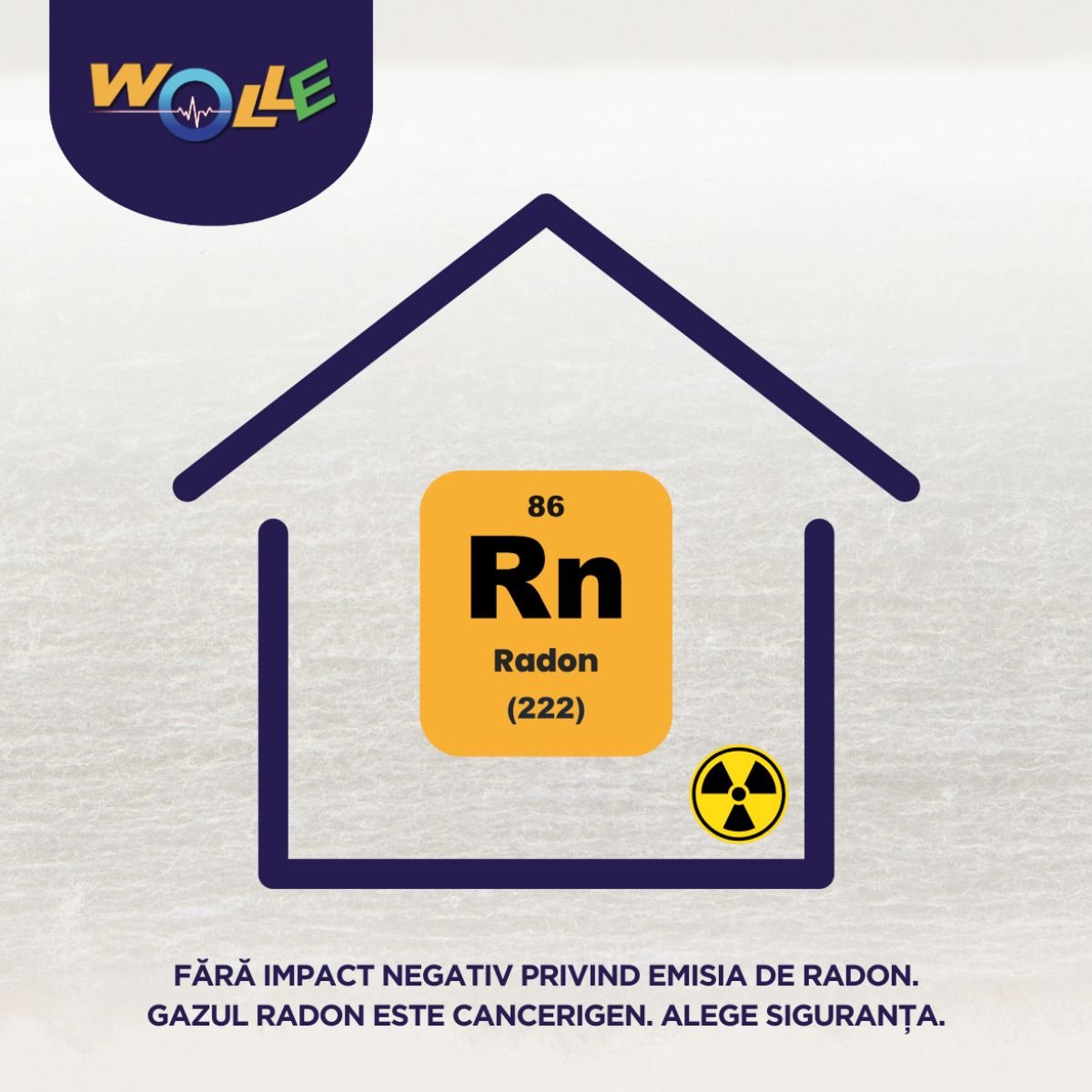 Wolle P800 rolă 6,1 mp, grosime 5 cm, lățime 0,61 m, conductivitate termică Lambda λ = 0,038 W/M2K - Isoflect Insulation