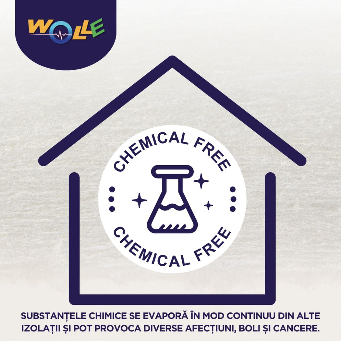 Cu ce ne ajută o izolație fără miros, fără substanțe chimice volatile, o izolație care permite evaporarea condensului, o izolație care nu emite Radon, nu este iritativă și nu întreține focul?