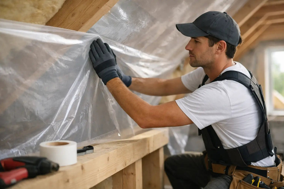 Cum montezi bariera de vapori fără erori - Isoflect Insulation