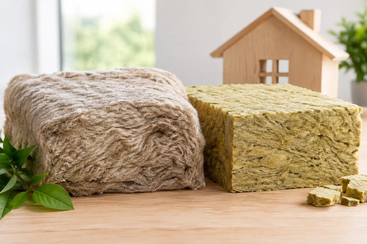 Vată ecologică versus minerală pentru casă - Isoflect Insulation
