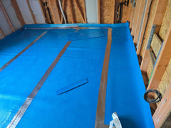 Membrană termoizolantă pardoseli Isoflect FLOOR PRO 40 m²/rolă, multiple funcții (barieră de vapori + izolație termică + barieră Radon + amortizor vibrații + bandă perimetrală)