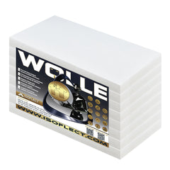 Thermal insulation wool Wolle P1500, 10 cm x 60 cm x 120 cm, Pack of 8 boards - 5.76 sq m