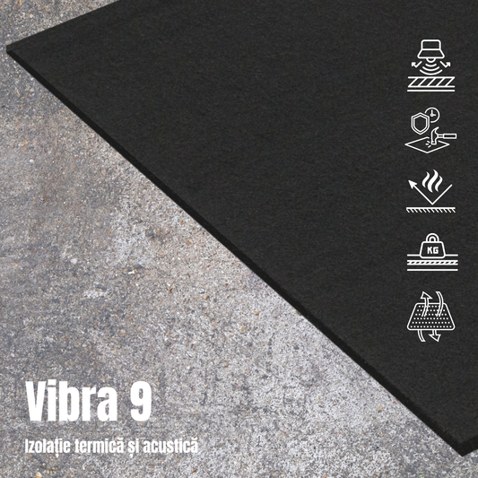 Vibra 9, placa pentru izolare termică și fonică a pardoselilor, pachet 6,7256 mp