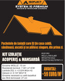 Total Base System 10 **, R = 8.59 m2•K/W, U= 0.116 W/m2•K, corresponding Lambda λeq = 0.0241 W/mK
