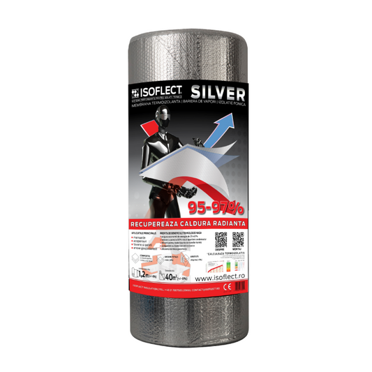 Membrana termoizolanta Isoflect SILVER 40 m² / rola