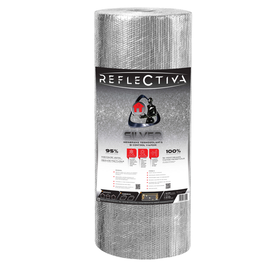 Membrana termoizolanta Isoflect SILVER 40 m² / rola