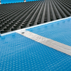 Membrană termoizolantă pardoseli Isoflect FLOOR PRO 40 m²/rolă, multiple funcții (barieră de vapori + izolație termică + barieră Radon + amortizor vibrații + bandă perimetrală)