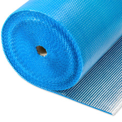 Membrană termoizolantă pardoseli Isoflect FLOOR PRO 40 m²/rolă, multiple funcții (barieră de vapori + izolație termică + barieră Radon + amortizor vibrații + bandă perimetrală) - Isoflect Insulation