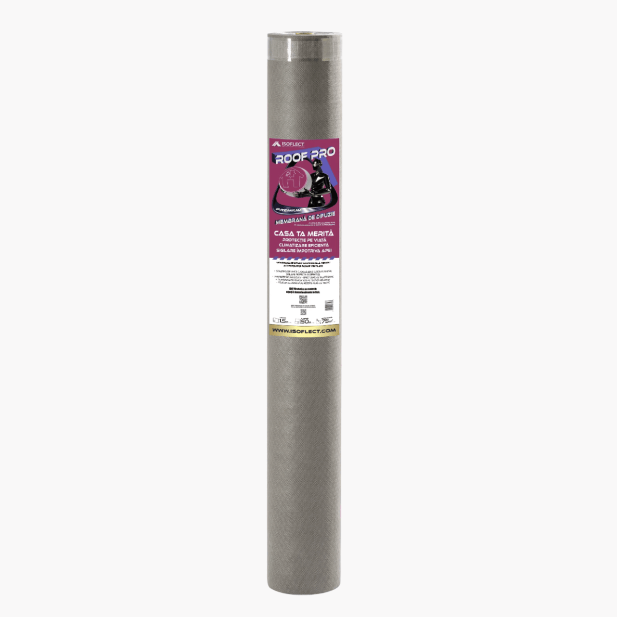 Roof Pro - membrană de acoperiș cu funcție de izolare termică - Isoflect Insulation